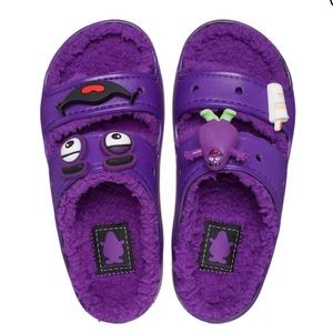 MEN’S MCDONALD’S X CROCS GRIMACE COZZZY SANDAL